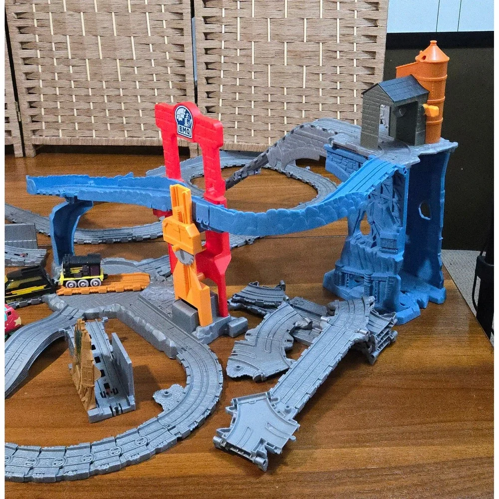 Thomas & Friends Fold & Go Playset Lot + Extra Track